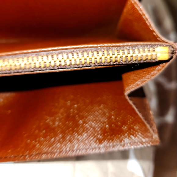 Louis Vuitton Damier Portefeuille Sarah Long Wallet DATE STAMPED CA0093 - Picture 9 of 15